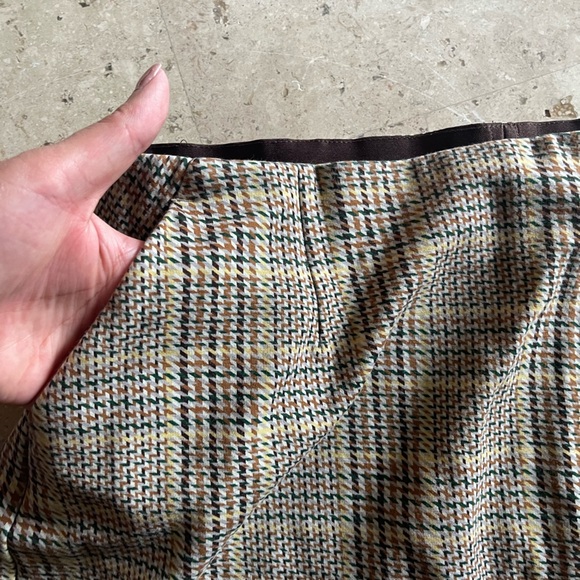 Cabi Plaid Past Time  Women's Skirt - Picture 3 of 9